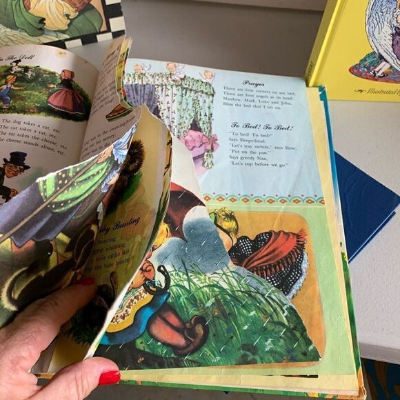 Vintage Mother Goose Books  - Picture 9 of 10